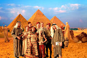 I Weasley in Egitto.