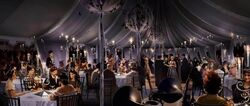 Weasley's wedding reception concept artwork 02