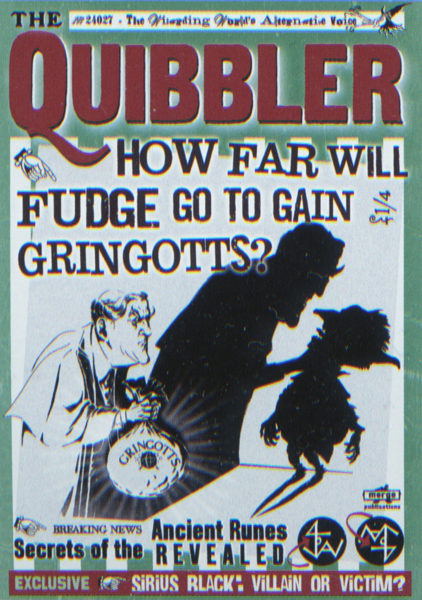 How Far Will Fudge Go To Gain Gringotts? Harry Potter Wiki Fandom