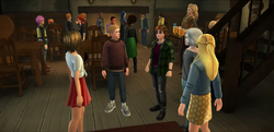 Circle of Khanna meeting in the Three Broomsticks Inn HM723