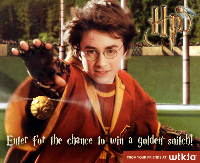 harry potter catching golden snitch