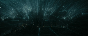 Hogwarts under attack