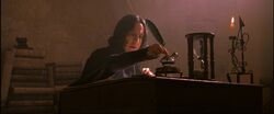 Severus Snape at Potions class (1991)