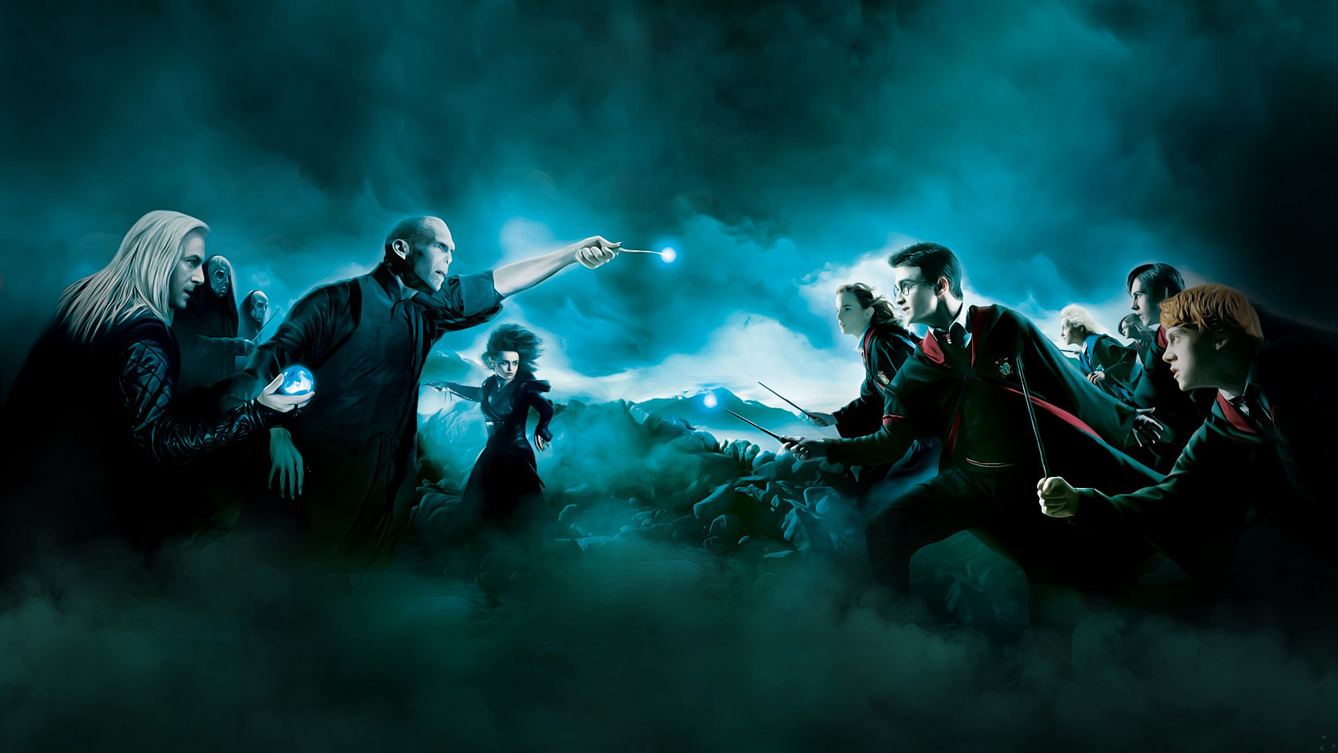 harry potter voldemort battle