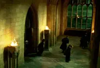 Marodörerna lämnar Hogwarts.