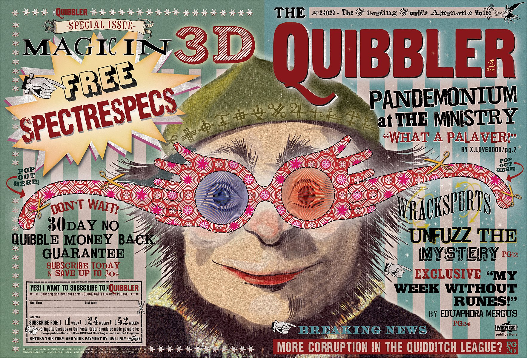 The Quibbler: Produtos Potterianos