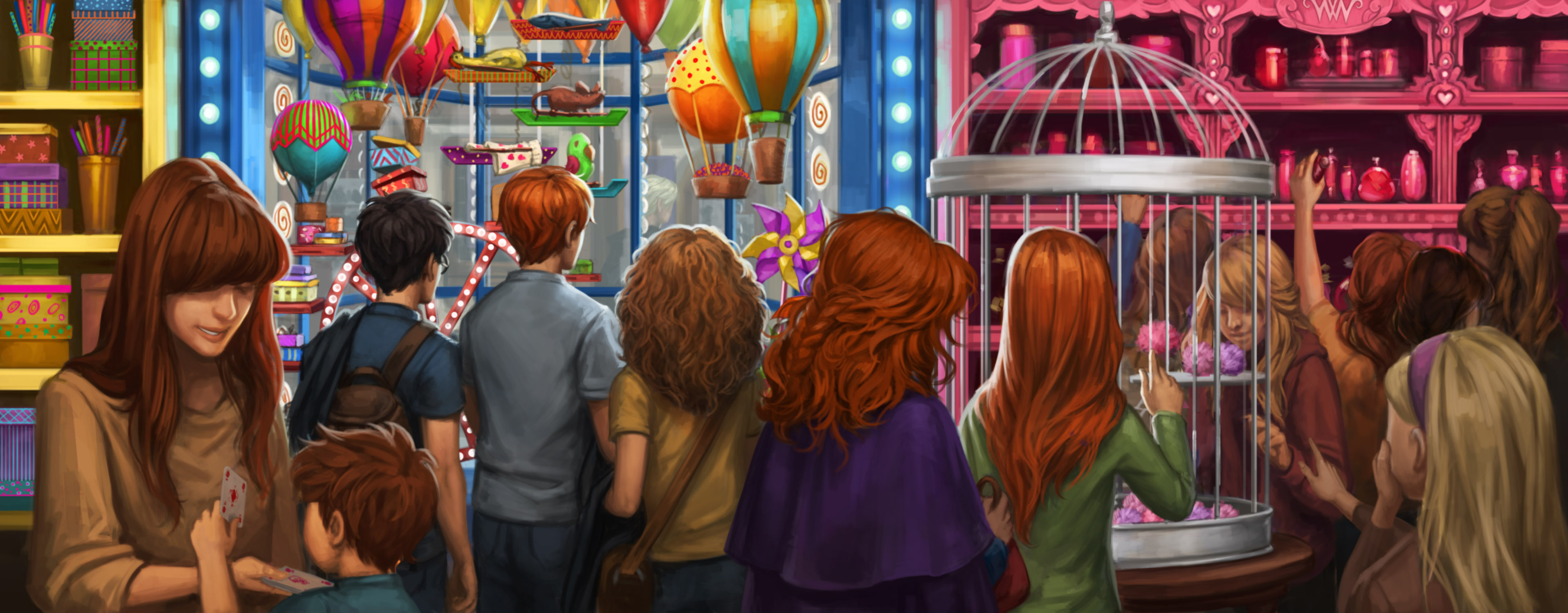 whole weasley family