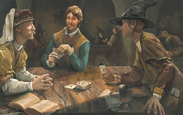 Wizards playing card HL