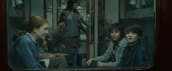 Albus James e Rose sull'Espresso per Hogwarts
