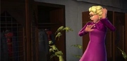Rita Skeeter apre un armadio pieno di rane