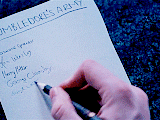 Dumbledore's Army parchment jinx