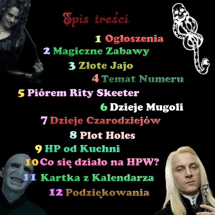 Czarownica24-spis treści