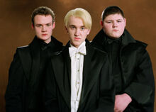 Draco Malfoy, Vincent Crabbe i Gregory Goyle