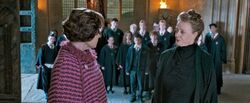 Umbridge McGonagall confrontation