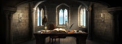 Book and Quill's tower