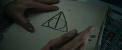 The sign of the Deathly Hallows