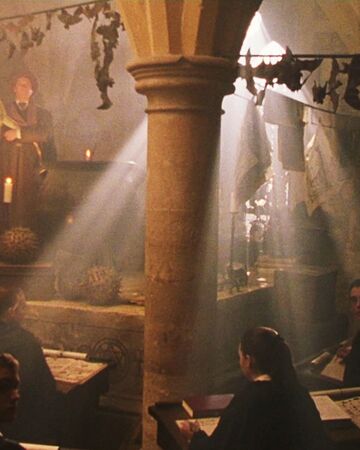 Temporary Defence Against The Dark Arts Classroom Harry Potter Wiki Fandom