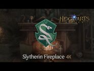 Hogwarts Legacy - Slytherin Fireplace -4K-