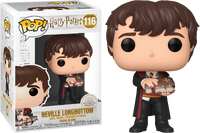 Neville Longbottom holding book pop vinyl