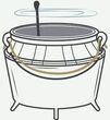 Self-Stirring Cauldron[37][14]