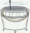 Self-Stirring Cauldron[38][15]