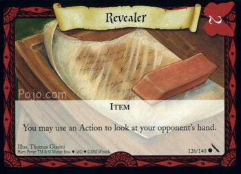 Revealer (Harry Potter Trading Card)