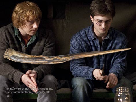 Feitiços com varinha em Harry Potter e a Pedra Filosofal (2001) 