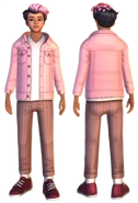 Sweetheart outfit worn male version