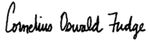 Cornelius Fudge sig