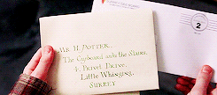 Hogwarts letter