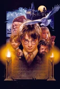 Struzan's Harry Potter poster.jpeg (436 KB) Struzan's illustrated poster for the film adaptation of Harry Potter and the Philosopher's Stone