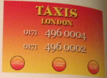 Taxis London