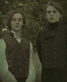 Grindelwald and Albus Dumbledore