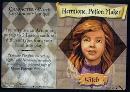 Hermione, Potion Maker (Harry Potter Trading Card)