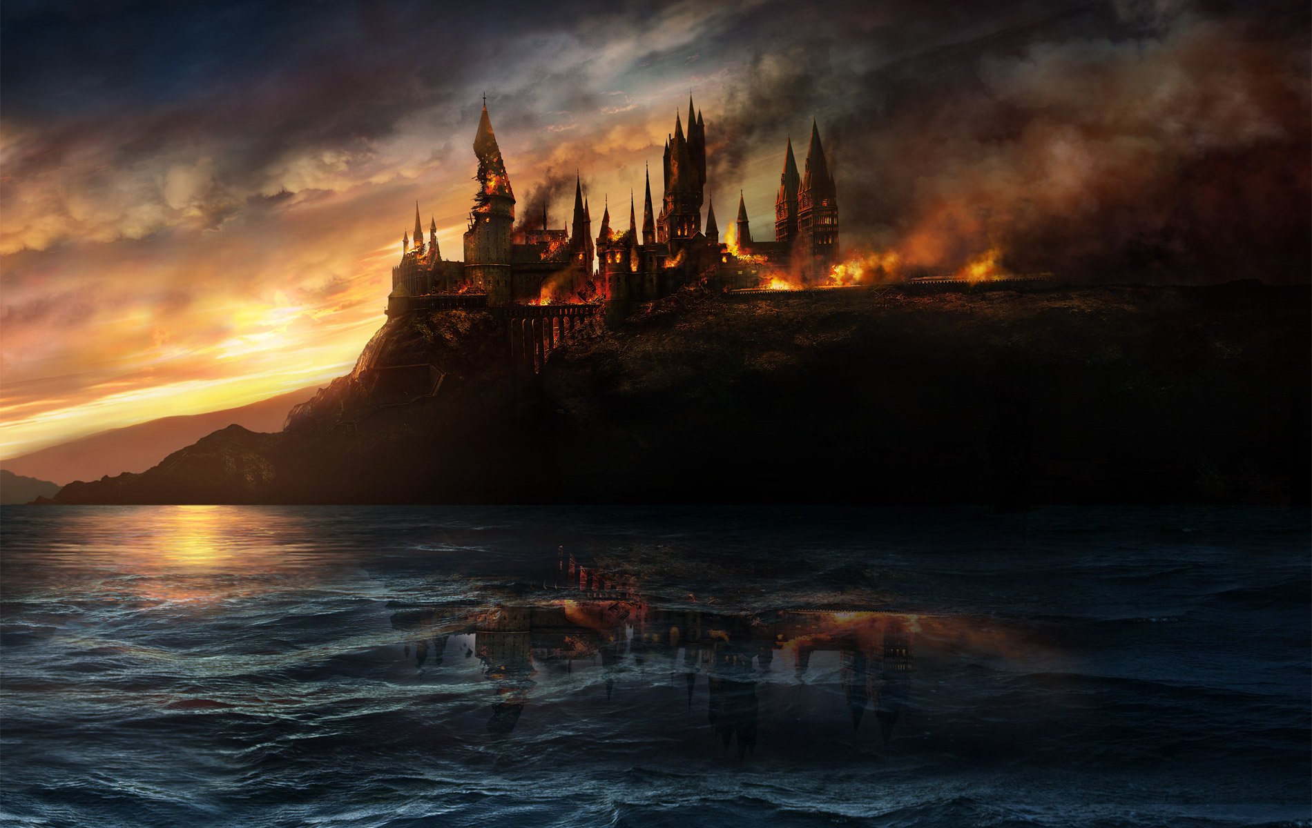 Hommage bataille Poudlard - Harry Potter et les Reliques de la Mort Partie  2 - Vidéo Dailymotion