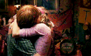 HBP Ron and Lavender kissing in the common room