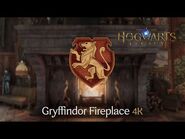 Hogwarts Legacy - Gryffindor Fireplace -4K-