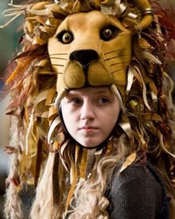 Luna Lovegood S Lion Topped Hat Harry Potter Wiki Fandom