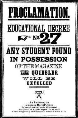 Educational Decree | Harry Potter Wiki | Fandom