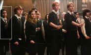 Fitzgerald highlighted in white in the film adaptation of Harry Potter and the Order of the Phoenix