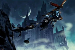 Полёт на фениксе из Тайной комнаты