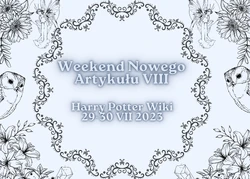 Grafika promująca Weekend Nowego Artykułu VIII.