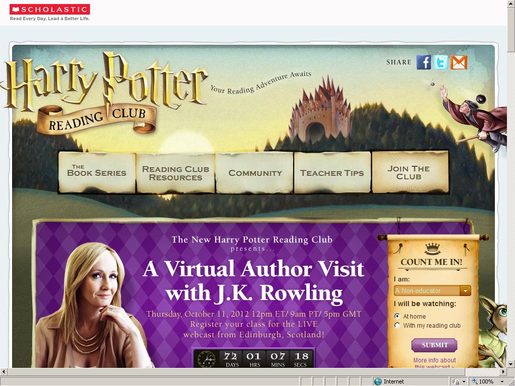 Harry potter reader. Гарри Поттер Scholastic. Harry Potter Издательство Scholastic. Harry Potter reading Club. Harry Potter book Club.