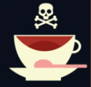 A cup of poisoned cocoa