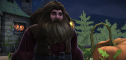 Rubeus Hagrid having said too much HM3AGOOF