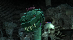 Serpent of Slytherin depicted as male LEGOY1