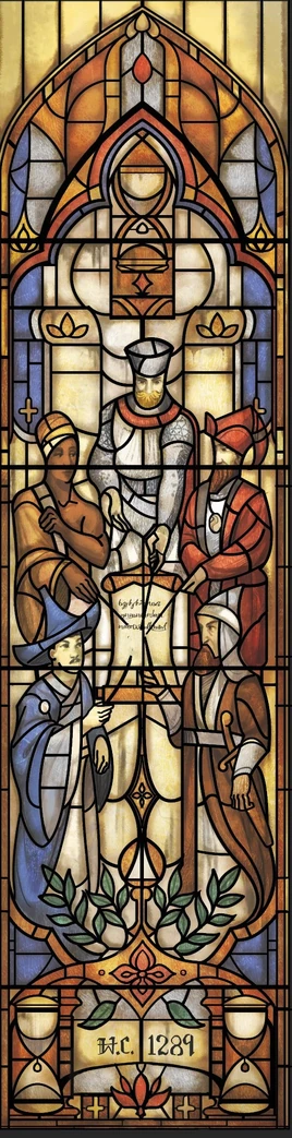 Stained glass HL 1