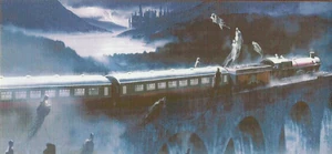 Дементоры проверяют Хогвартс-экспресс