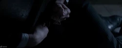  calling for  by holding the  of the  necklace after his  accident
