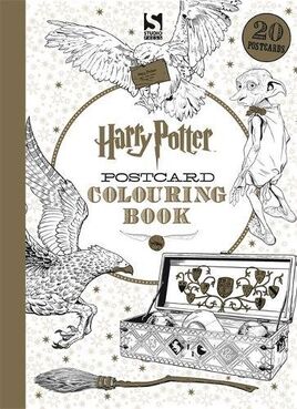 Harry Potter Postcard Colouring Book cover